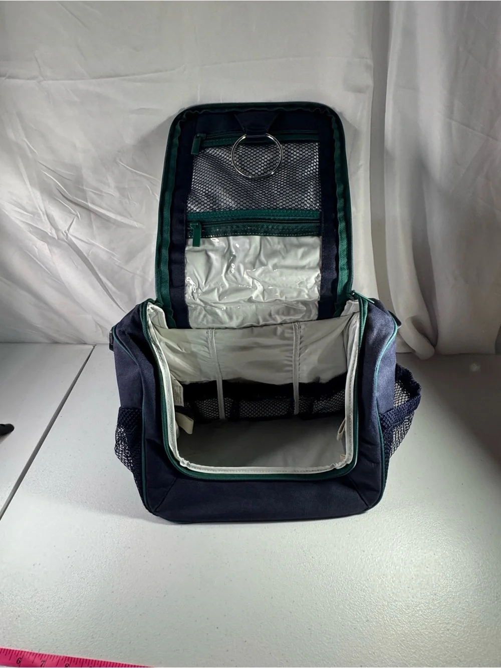 Fisher-Price Navy and Teal Shoulder Baby Bag